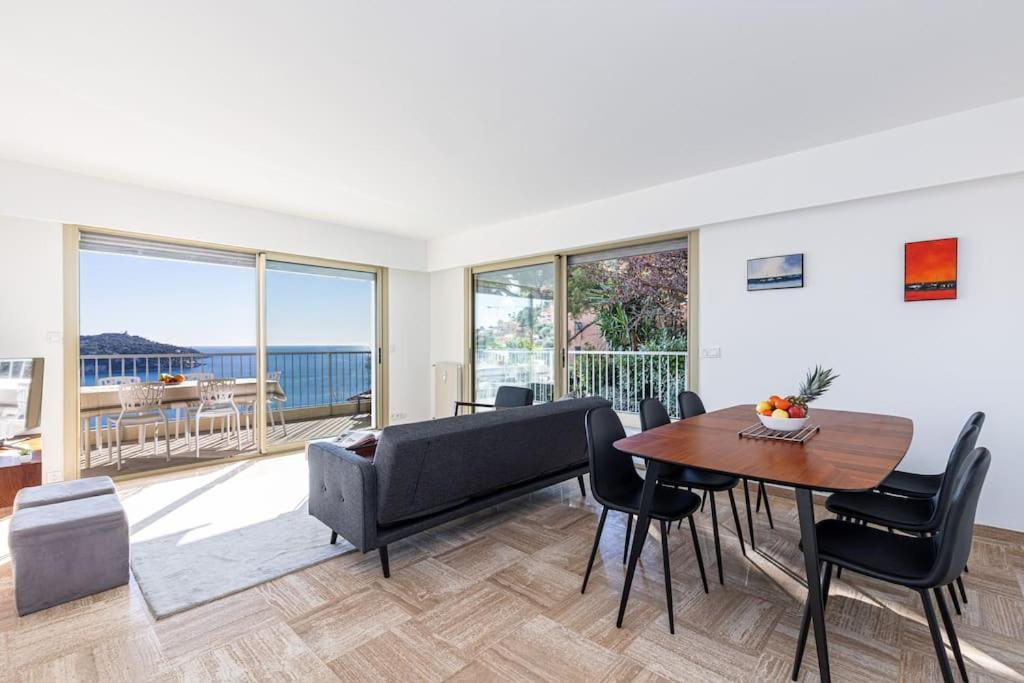 Villefranche Sur Mer:Appartement-Villa, Vue Mer, Jardin, Parking. Dış mekan fotoğraf