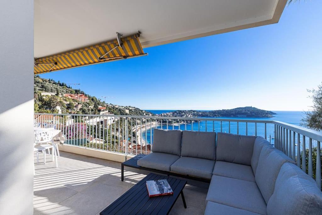 Villefranche Sur Mer:Appartement-Villa, Vue Mer, Jardin, Parking. Dış mekan fotoğraf