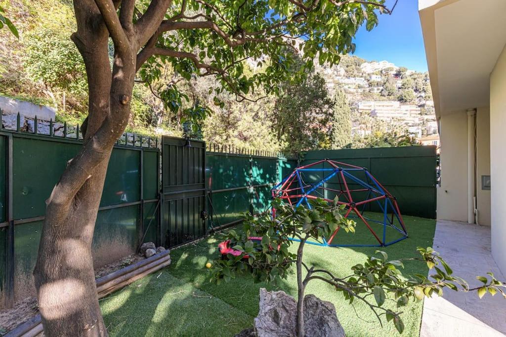 Villefranche Sur Mer:Appartement-Villa, Vue Mer, Jardin, Parking. Dış mekan fotoğraf