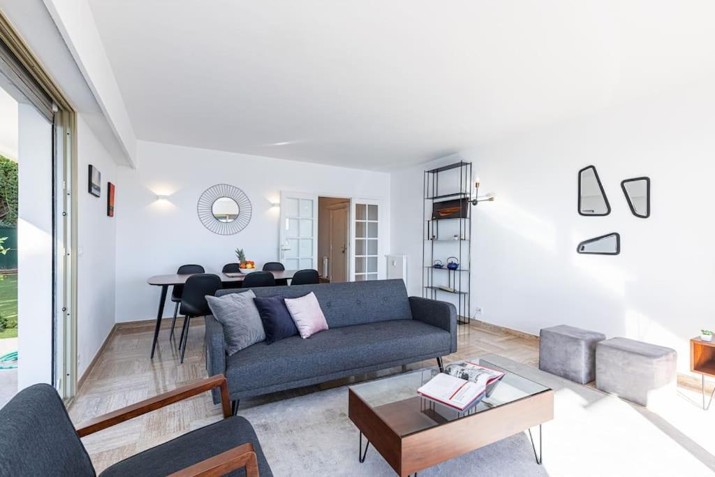 Villefranche Sur Mer:Appartement-Villa, Vue Mer, Jardin, Parking. Dış mekan fotoğraf