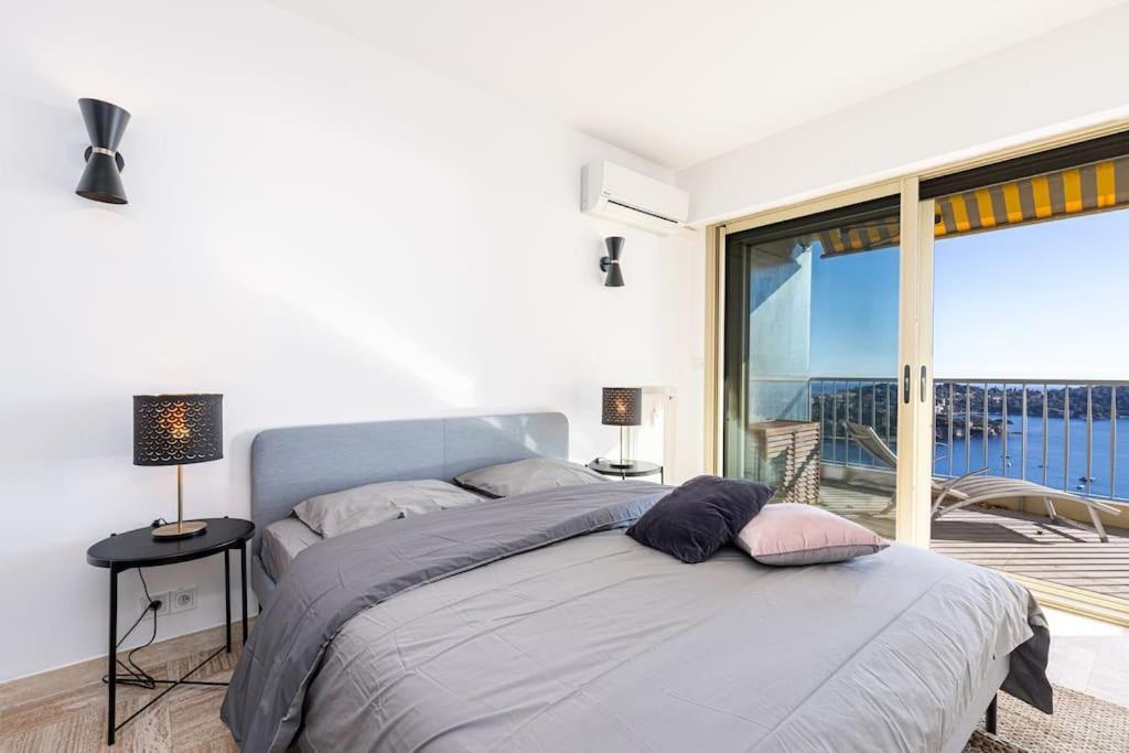 Villefranche Sur Mer:Appartement-Villa, Vue Mer, Jardin, Parking. Dış mekan fotoğraf