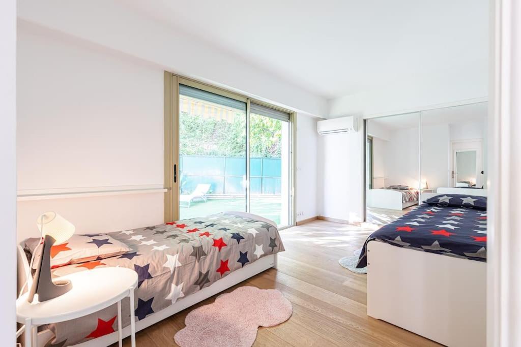 Villefranche Sur Mer:Appartement-Villa, Vue Mer, Jardin, Parking. Dış mekan fotoğraf