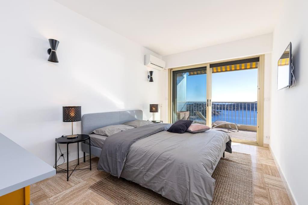 Villefranche Sur Mer:Appartement-Villa, Vue Mer, Jardin, Parking. Dış mekan fotoğraf